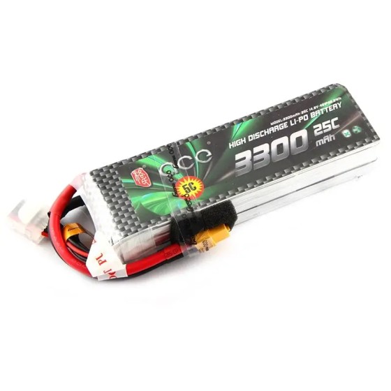 Gens Batterie 4S 14.8V 2200mAh 2600mAh 3300mAh Mit T/XT60 Stecker für Aircraft Frame Racing Drone